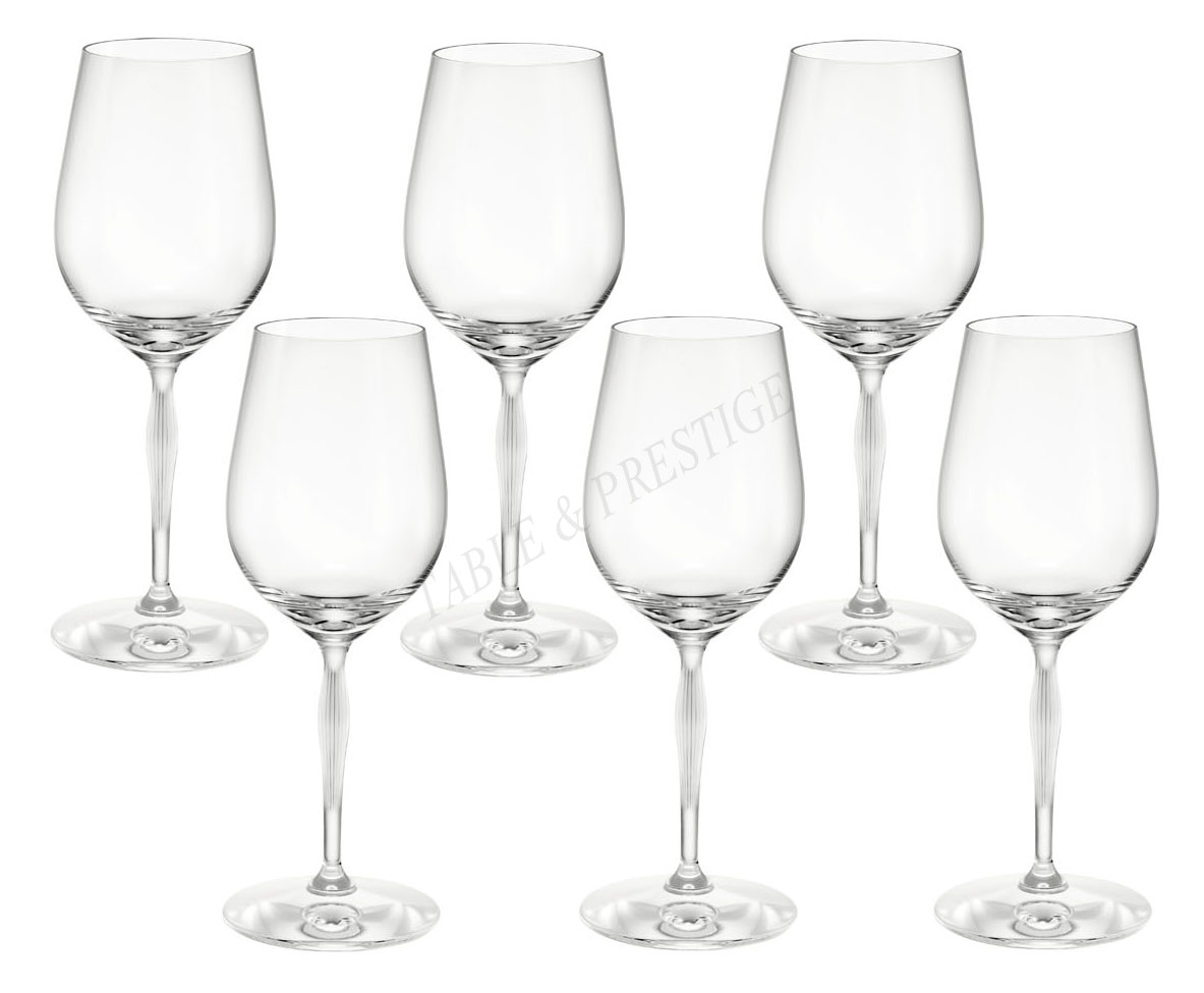 Set of six 100 points wine tasting glasses - Lalique